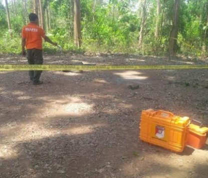 Basecamp Diklatsar UINSA Diberi Police Line