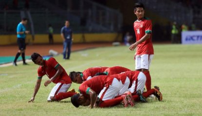 Hantam Brunei, Indonesia U-23 Puncaki Klasemen Grup H