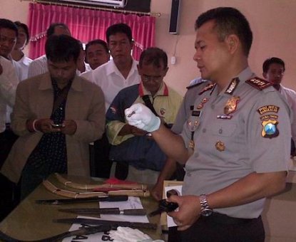 Senpi Rakitan Beredar di Bangkalan