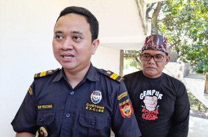 Lagi, Satgas Bea Cukai Madura Sosialisasikan Pemberatasan Rokok Ilegal