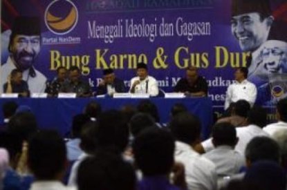 NasDem Gali Gagasan Bung Karno dan Gus Dur